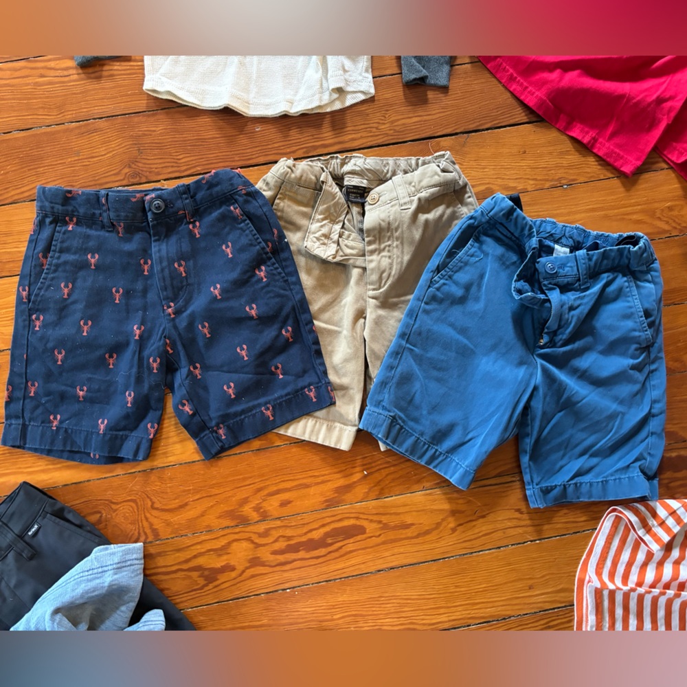 Crewcuts Boys Size 6 Lot of 3 Chino Shorts